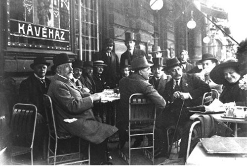 19th Century Budapest Cafe