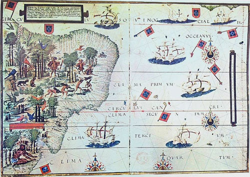 Map of Colonial Brazil